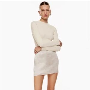 Aritzia Babaton Modotti Skirt Moonlight